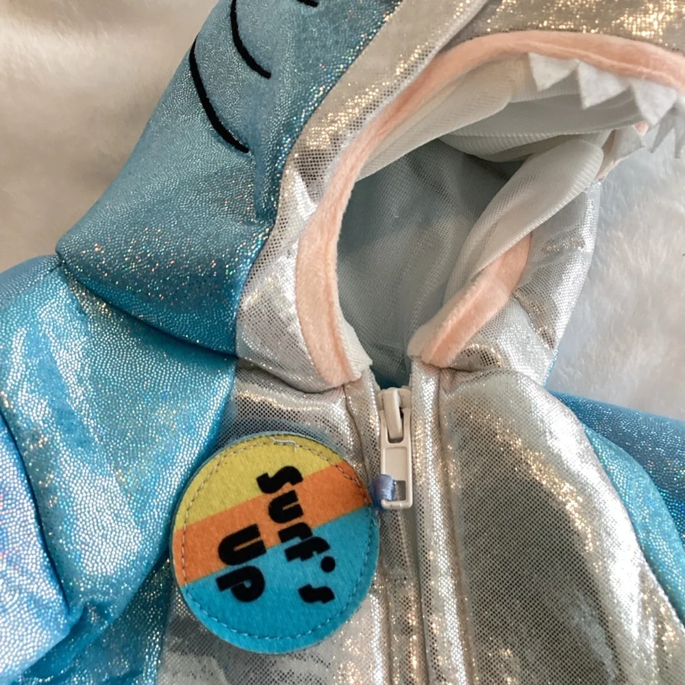 🦈 Infant Halloween Costume Shark Going Wild NEW 3-6 Months